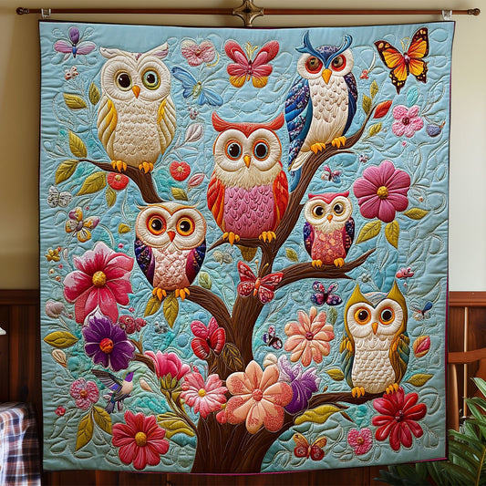 Owl Tree WY1312024CL Quilt