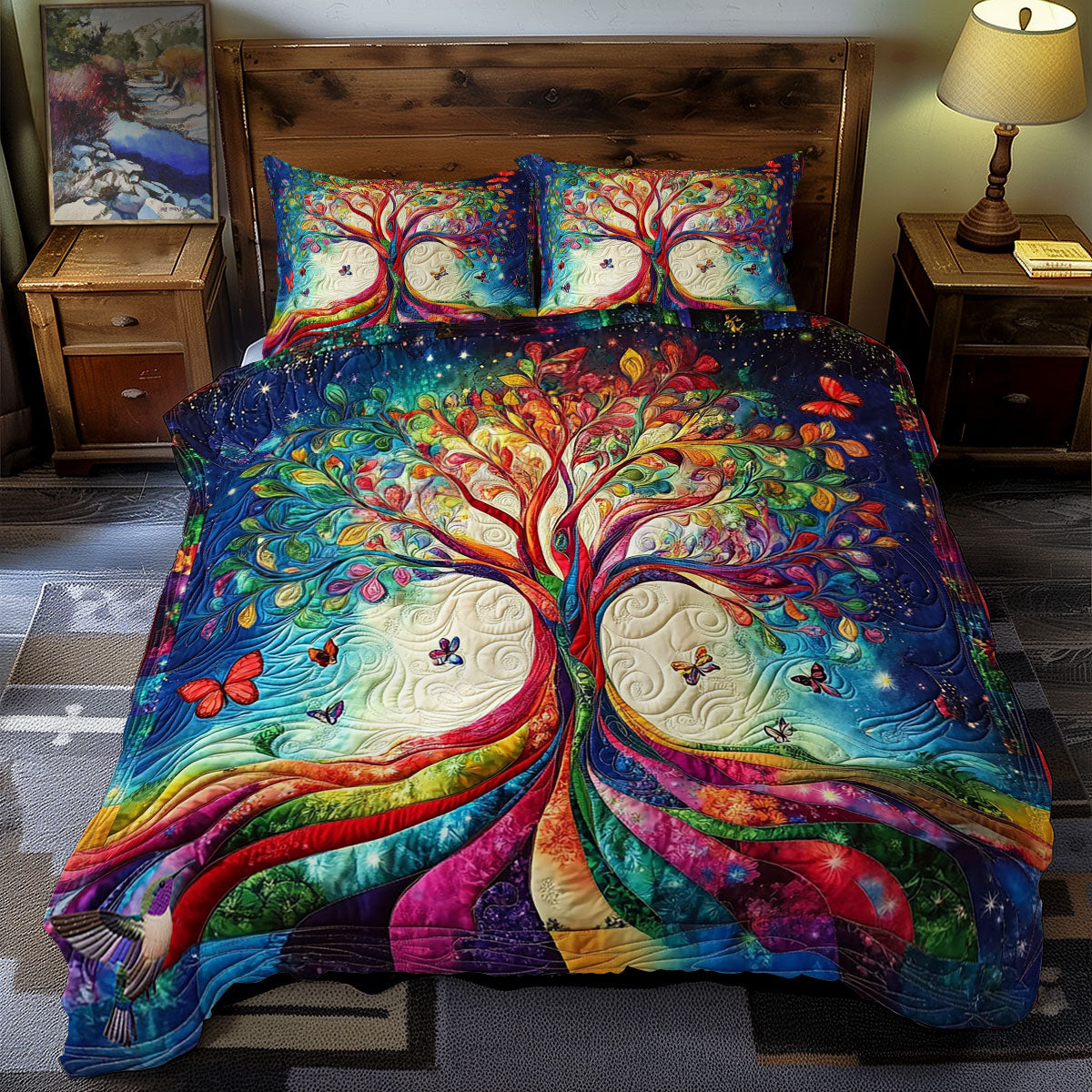 Hippie Tree Of Life WY1812052CL Duvet Cover Set