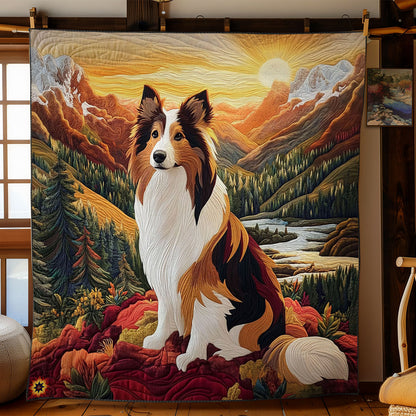 Border Collie WY0312040CL Quilt