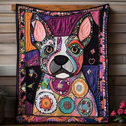 Colorful Dog WN2609041CL Quilt