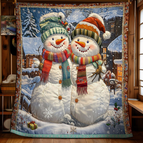 Snowman Friend WX1811045CL Quilt