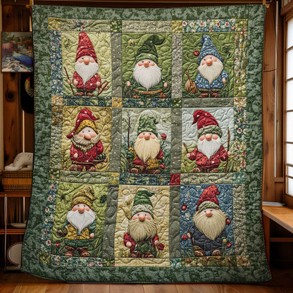 Cute Gnome WY0301037CL Quilt