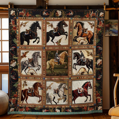 Horse And Rider Harmony WN1109049CL Quilt