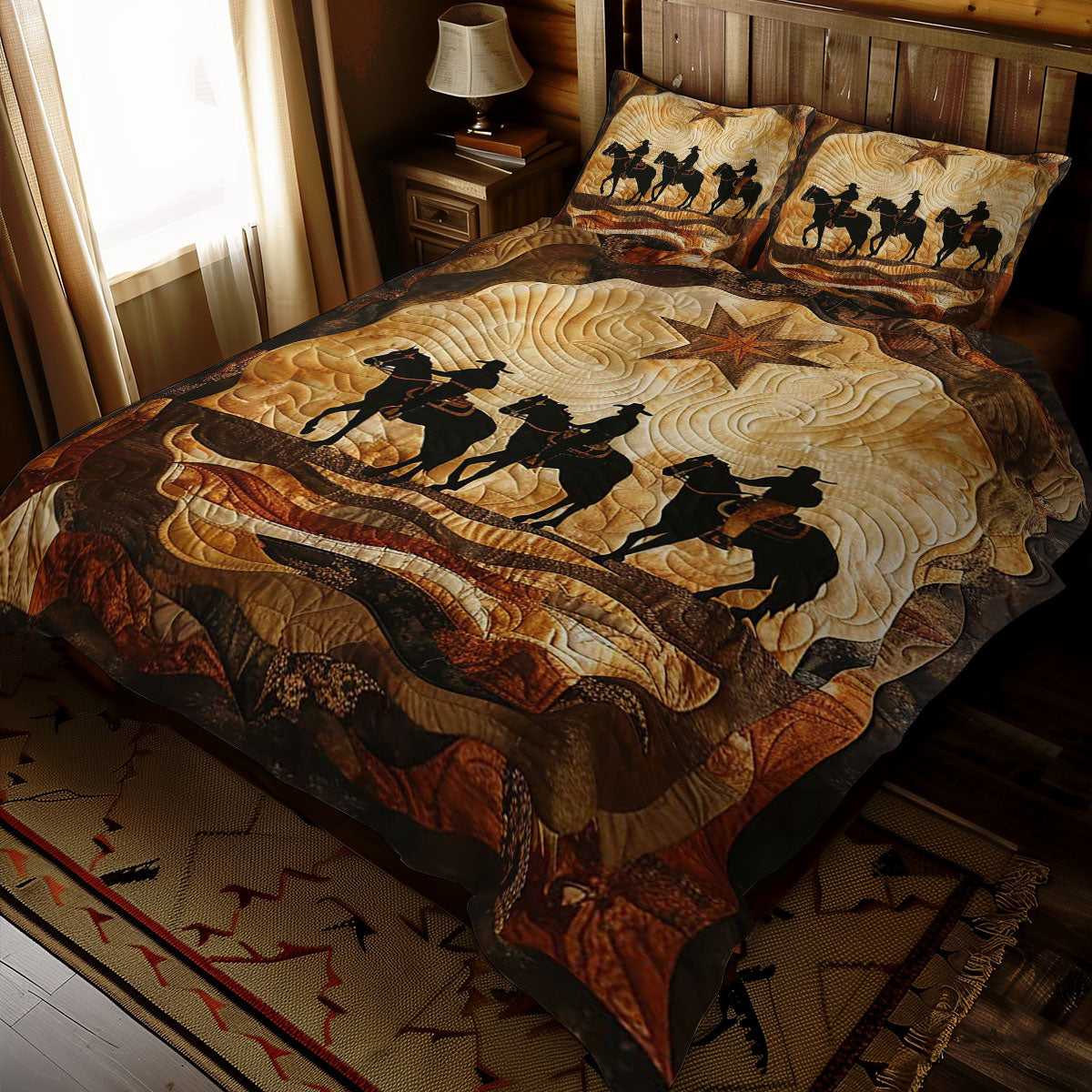 Cowboy Horse WJ0710030CL Duvet Cover Set