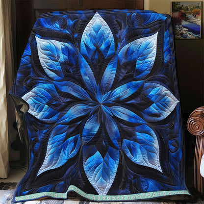 Mystic Blue Floral WN1309004CL Quilt