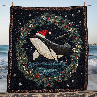 Santa KIller Whale WY1211035CL Quilt