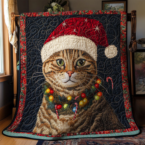 Cat Christmas WX2511007CL Quilt