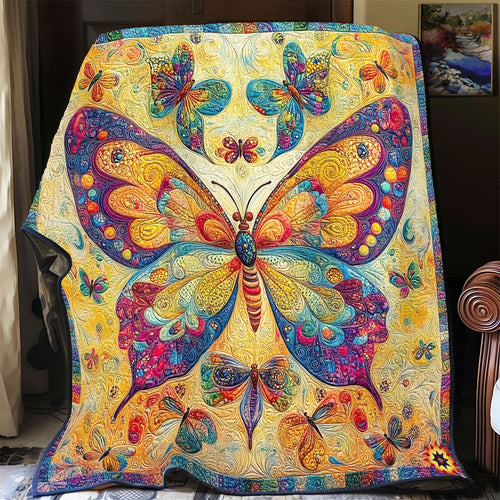 Butterfly Garden WY1211029CL Quilt