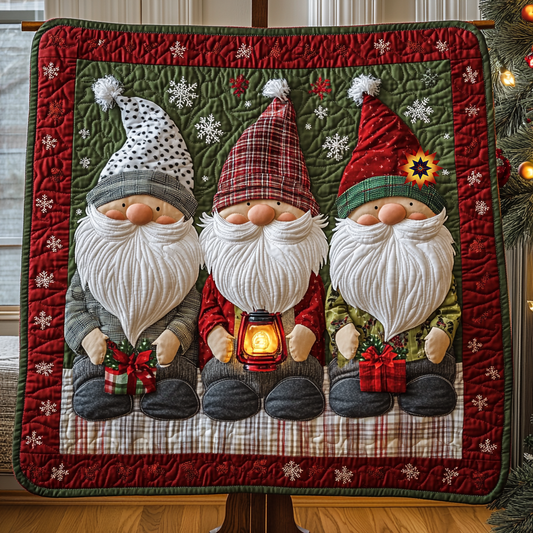 Cozy Gnomes WG0912001CL Quilt