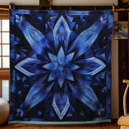 Midnight Blue Flora WN1309009CL Quilt