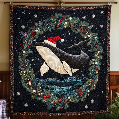 Santa KIller Whale WY1211035CL Quilt