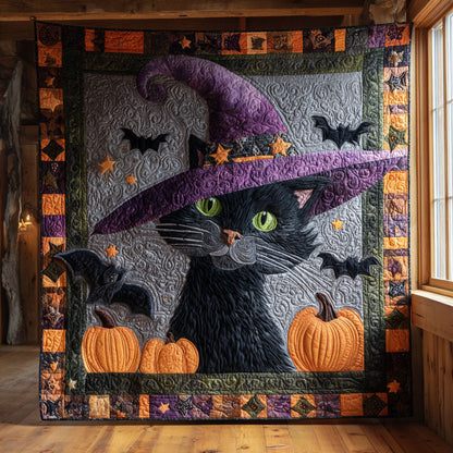 Witch Cat Guardian CW1109058CL Quilt