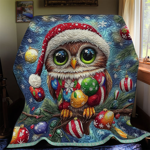 Owl Christmas WX1811034CL Quilt