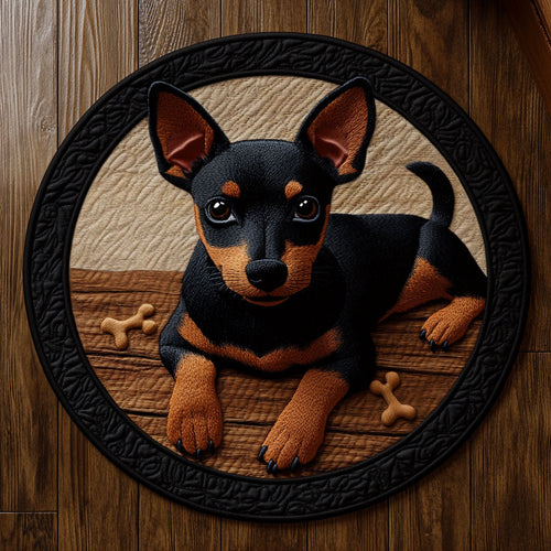 Playful Dog CP1205019CL Quilted Round Mat