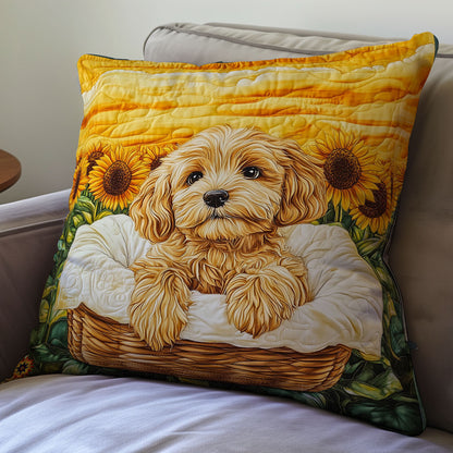 Puppy WY0312129CL Quilt Pillow Case