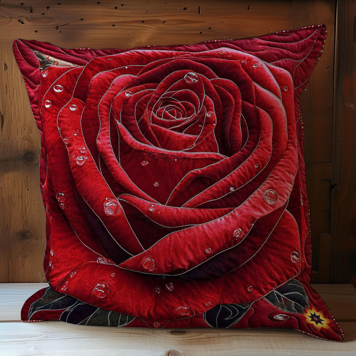 Red Rose WY2911076CL Quilt Pillow Case
