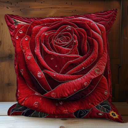 Red Rose WY2911076CL Quilt Pillow Case