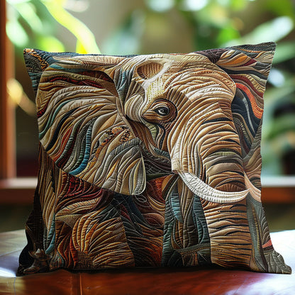 Sepia Elephant WN0310117CL Quilt Pillow Case