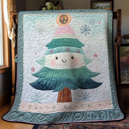 Cute Christmas Tree Friend WN1312034CL Quilt