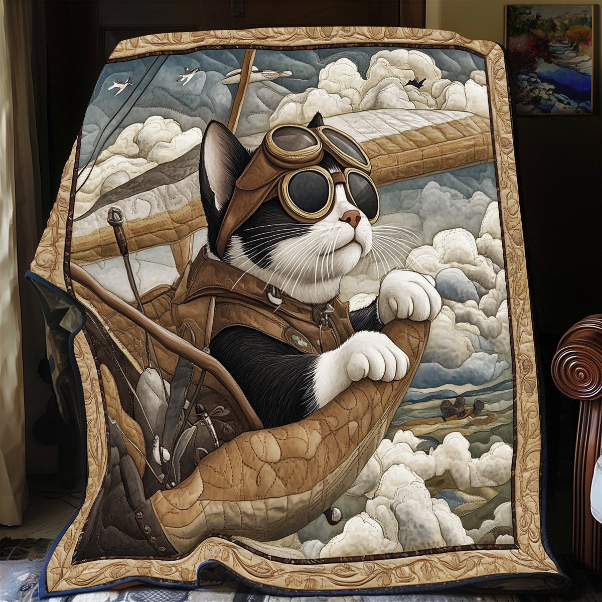 Cat Pilot XB0703042CL Quilt