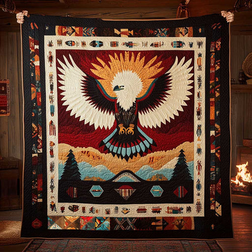 Eagle Of The Horizon WN2011065CL Quilt