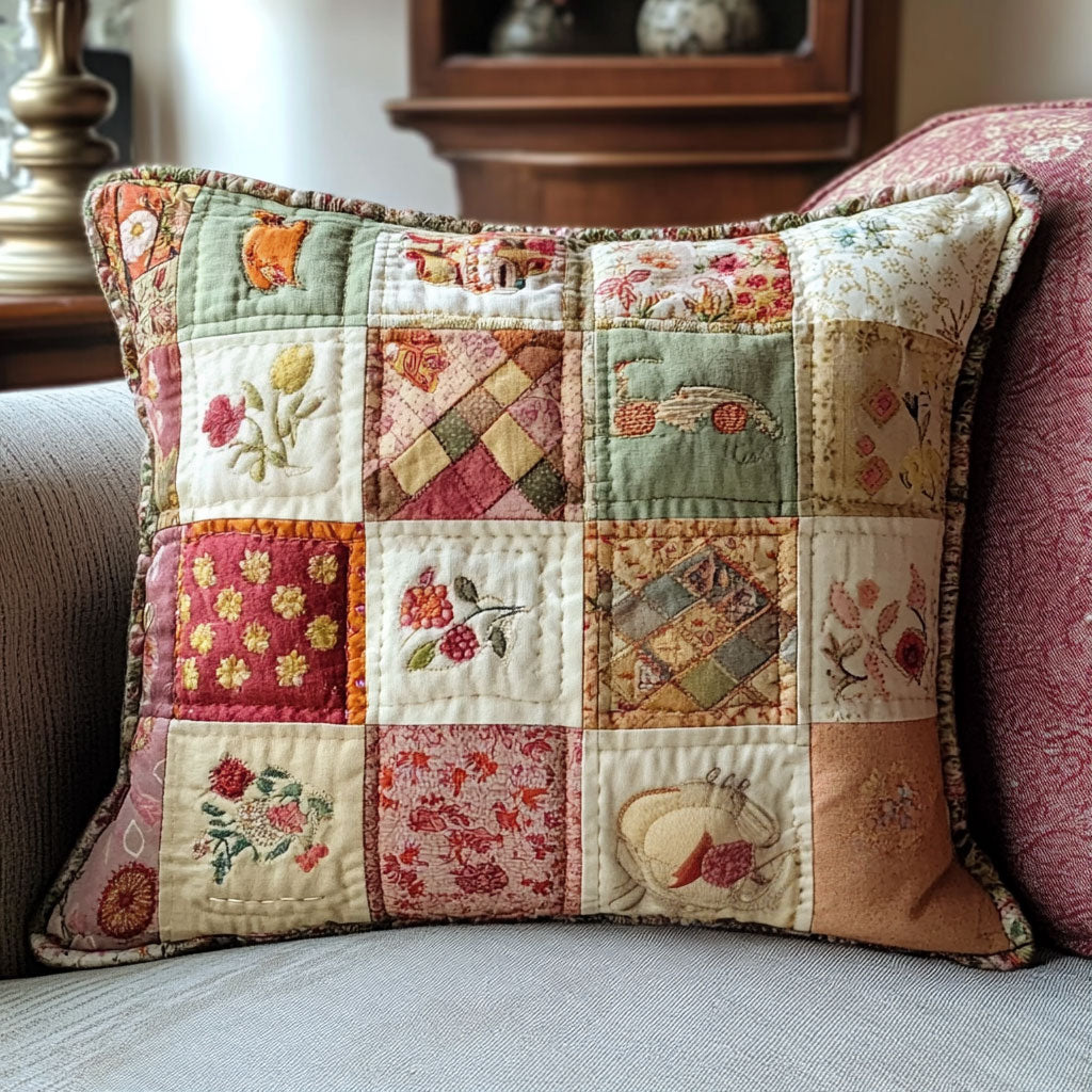 Vintage PatchWork CP2104039CL Pillow Case