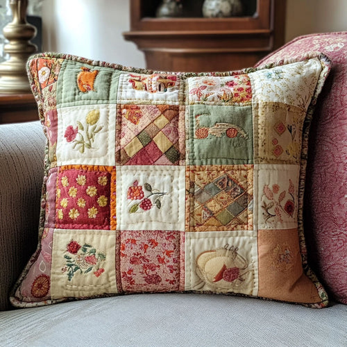 Vintage PatchWork CP2104039CL Pillow Case