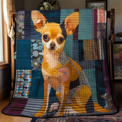 Playful Chihuahua WN1510013CL Quilt