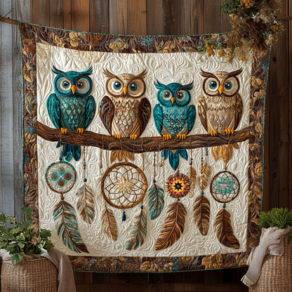 Dreamcatcher Owls WG1112016CL Quilt