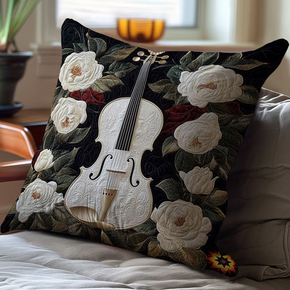 White Violin WY0412082CL Quilt Pillow Case