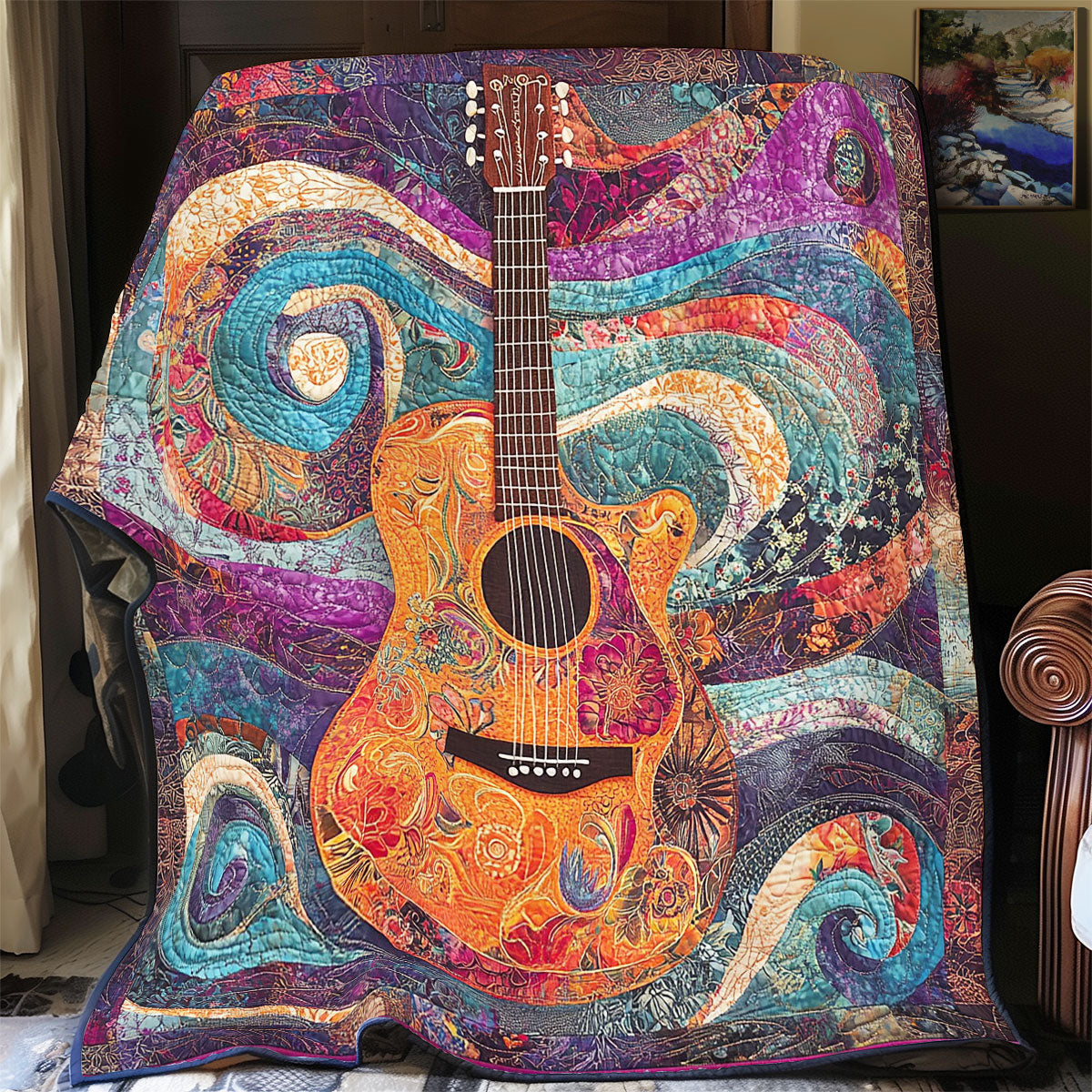 Guitar In Magic WY1802020CL Quilt