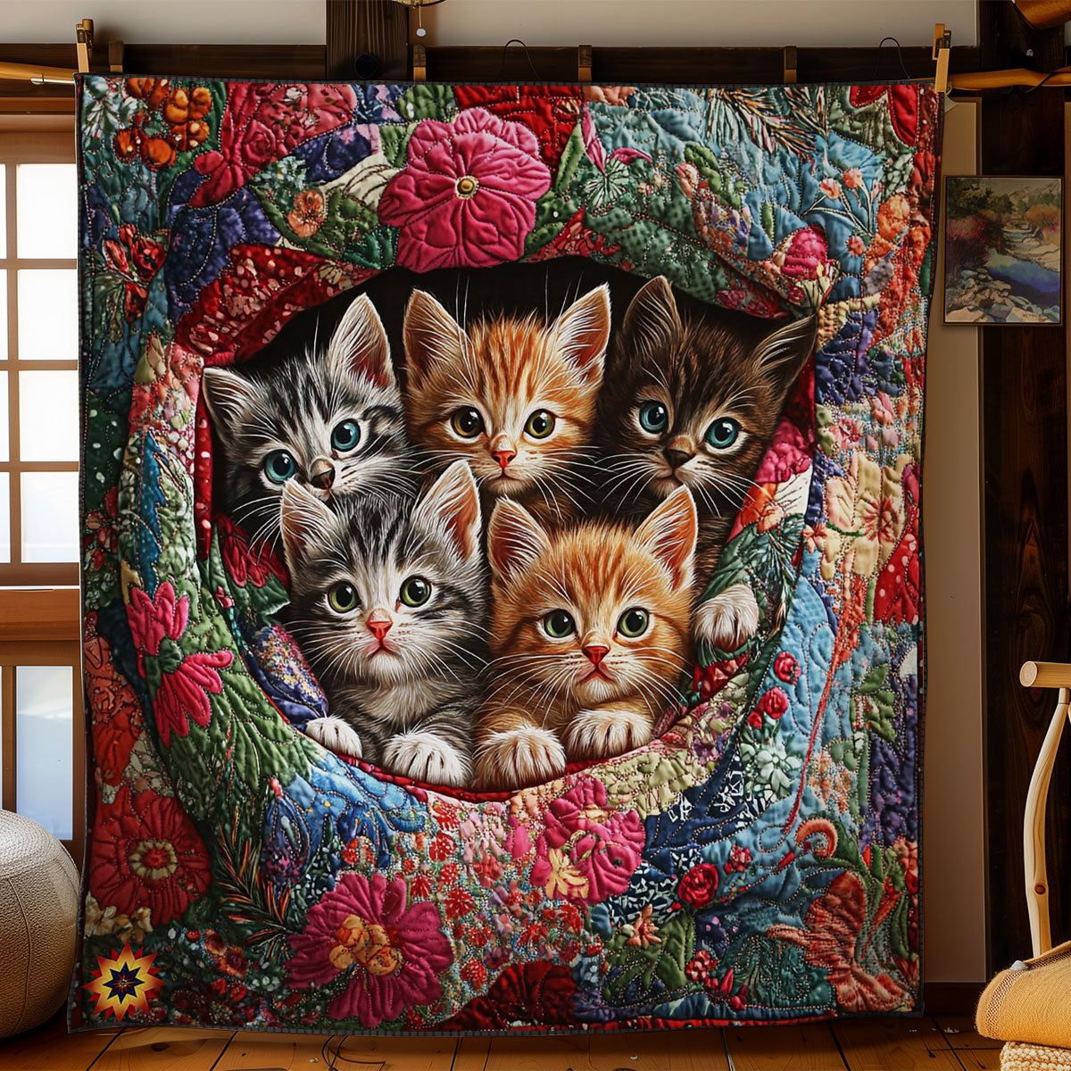 Kitten WY2611014CL Quilt