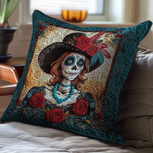 Mexican Skull Women WY2501039CL Quilt Pillow Case