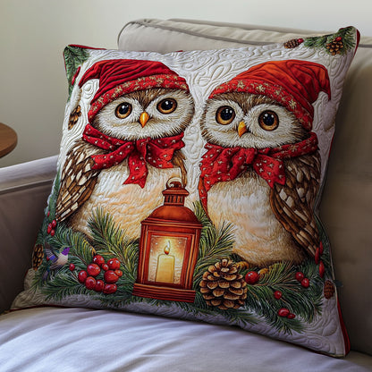 Couple Owl WY0412120CL Quilt Pillow Case