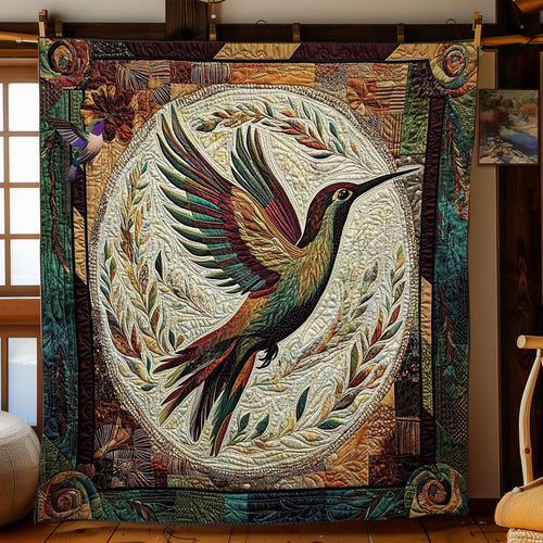 Hummingbird Feather Grace WN1010015CL Quilt