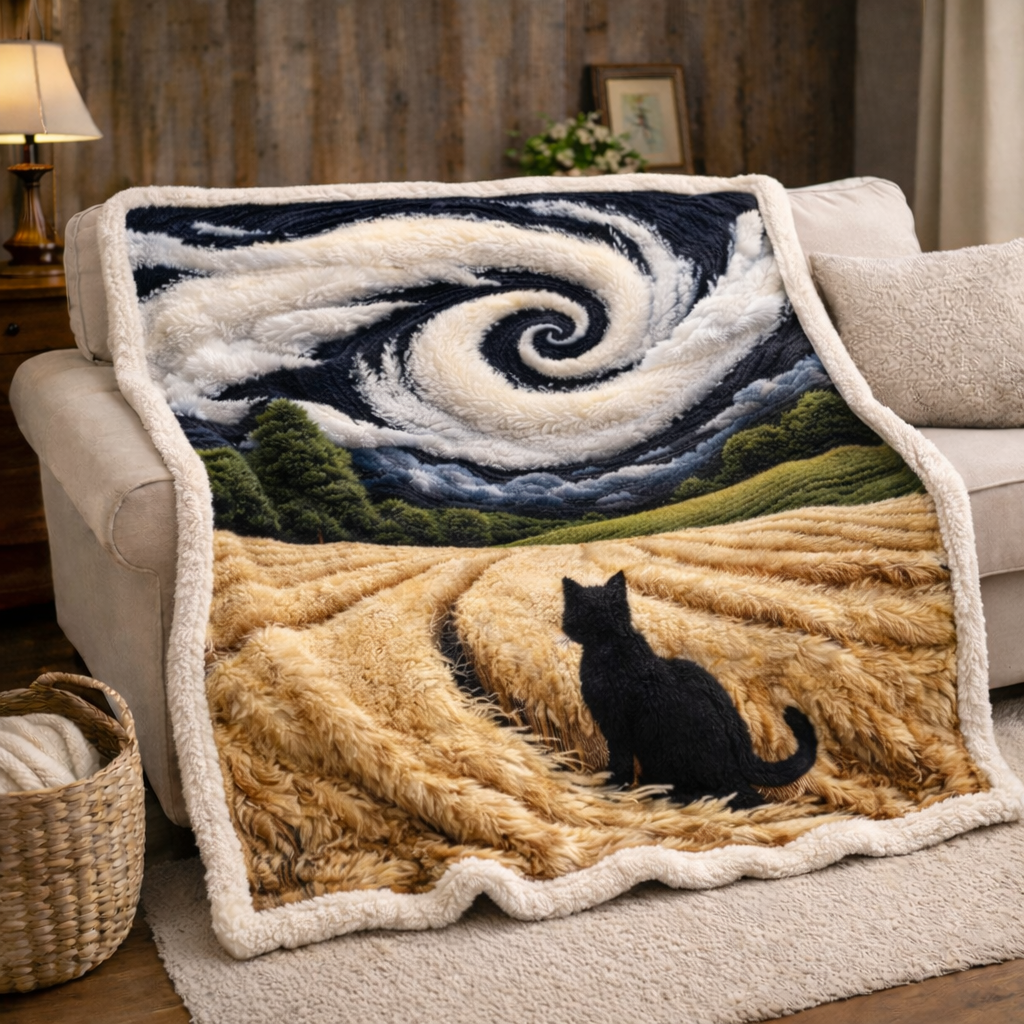 Artistic Cat KL2701002CL Faux Fur Throw Blanket