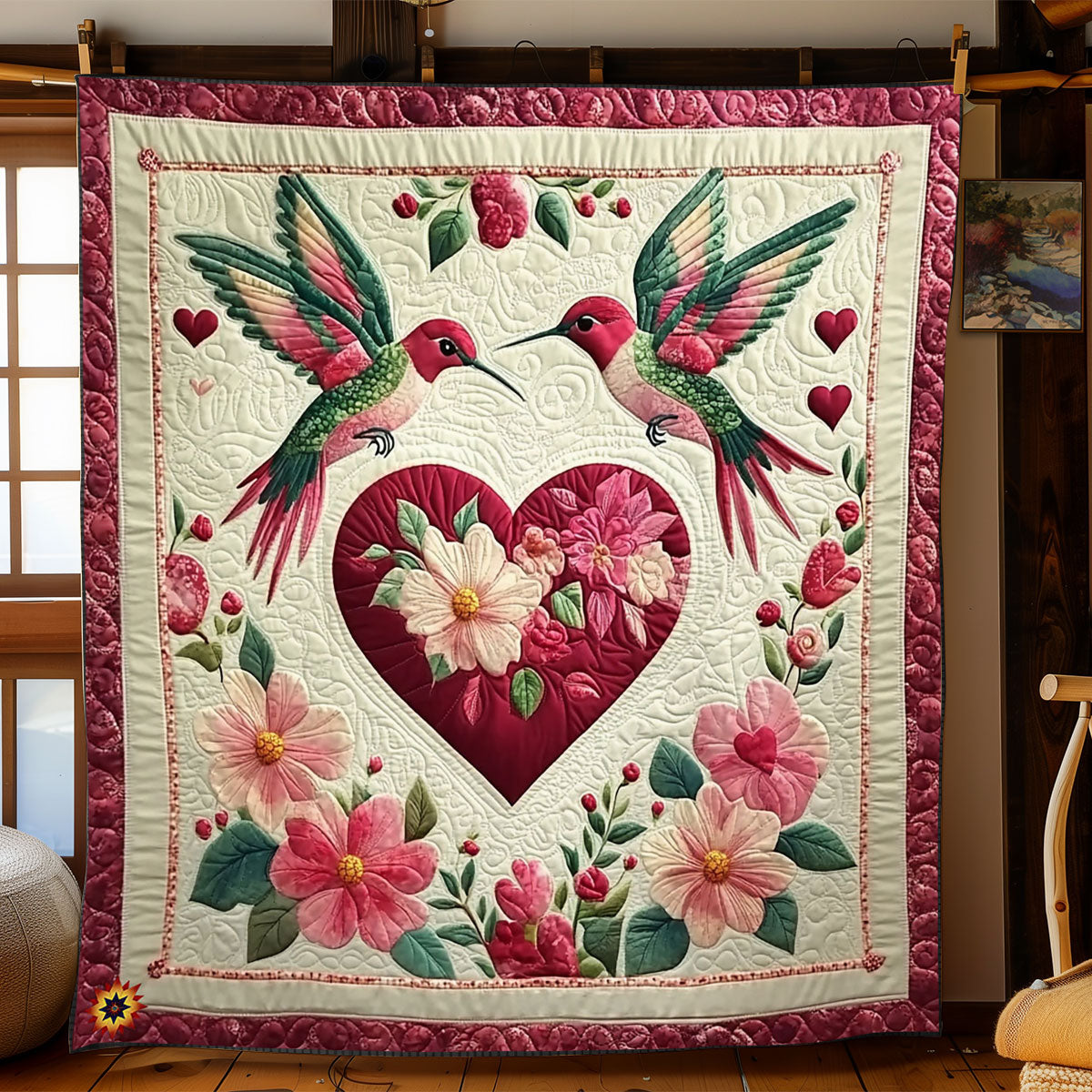 Whispers Of Love WJ2412020CL Quilt