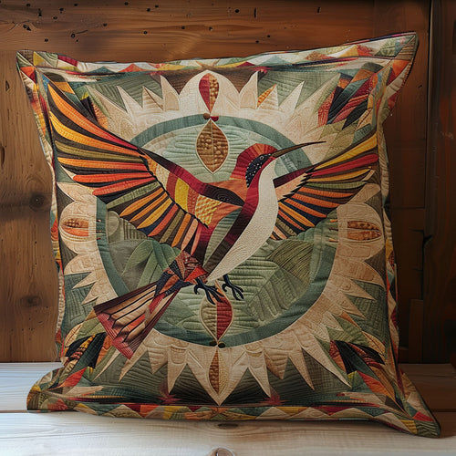 Patchwork Native American Hummingbird WY0301085CL Quilt Pillow Case