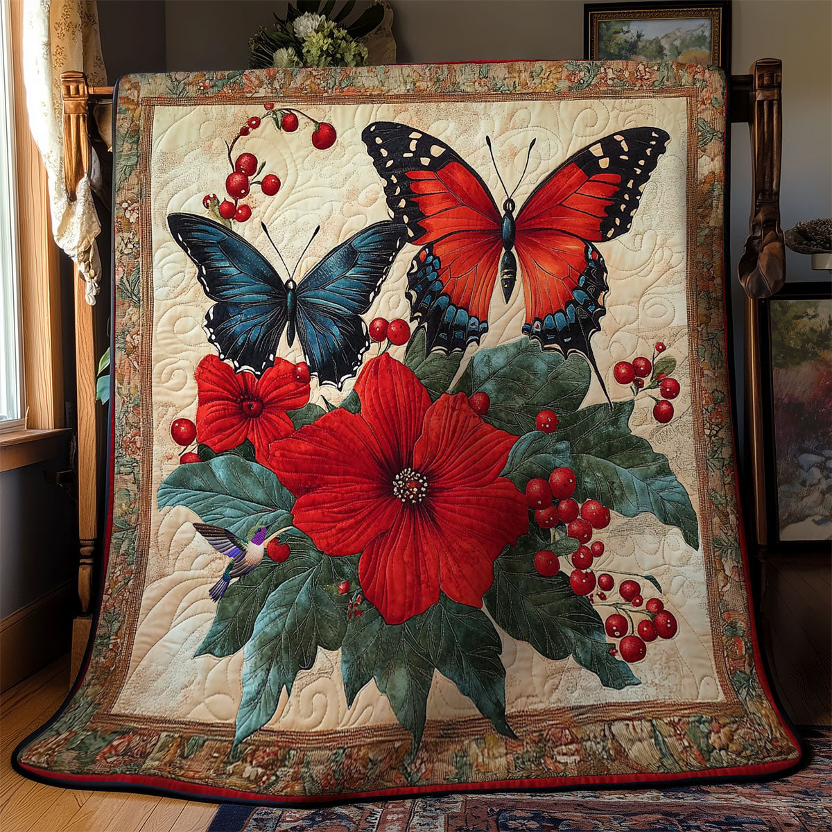 Butterfly WY2611011CL Quilt