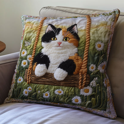 Cat Daisy WX1212102CL Quilt Pillow Case