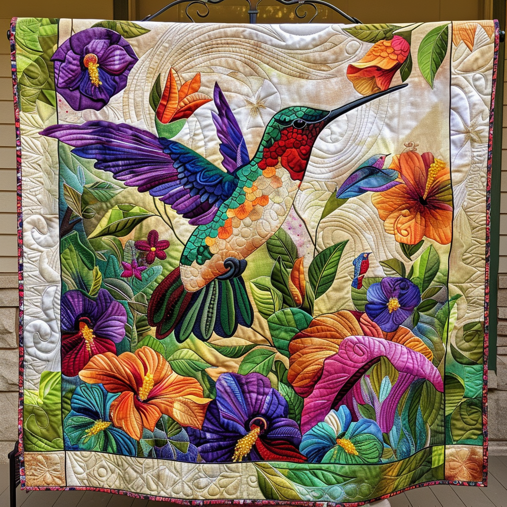 Hummingbird Jubilee WN1909117CL Quilt