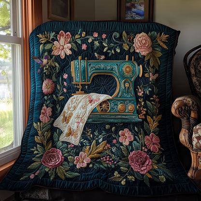 Teal Shewing Machine WY2412077CL Quilt