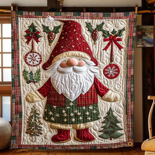 Christmas Gnome WJ1912005CL Quilt