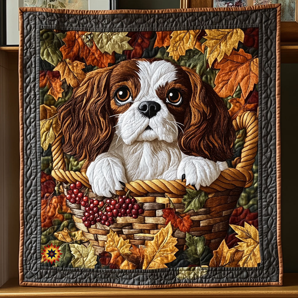 Cocker Spaniel Autumn WX1211011CL Quilt