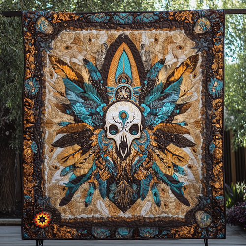 Skull Eagle WU0612012CL Quilt