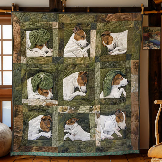 Jack Russell Cute WN1209021CL Quilt