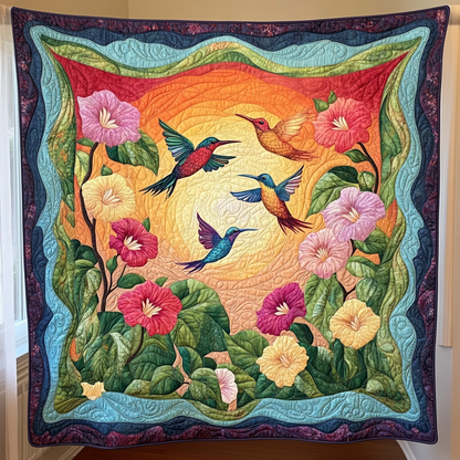 Vibrant Hummingbird WN2409064CL Quilt