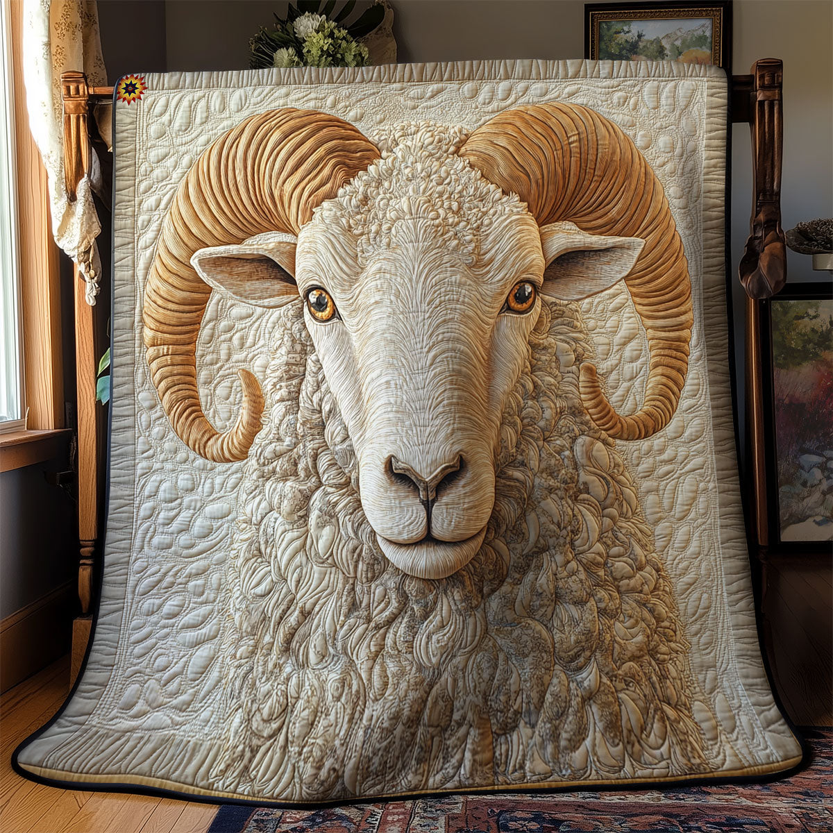 Bighorn Sheep WY2111045CL Quilt