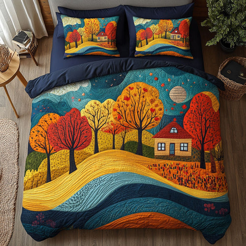 Autumn Village CP1605015CL Duvet Cover Set