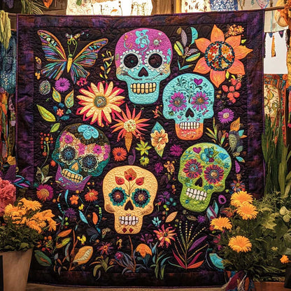 Sugar Skull WN2810039CL Quilt